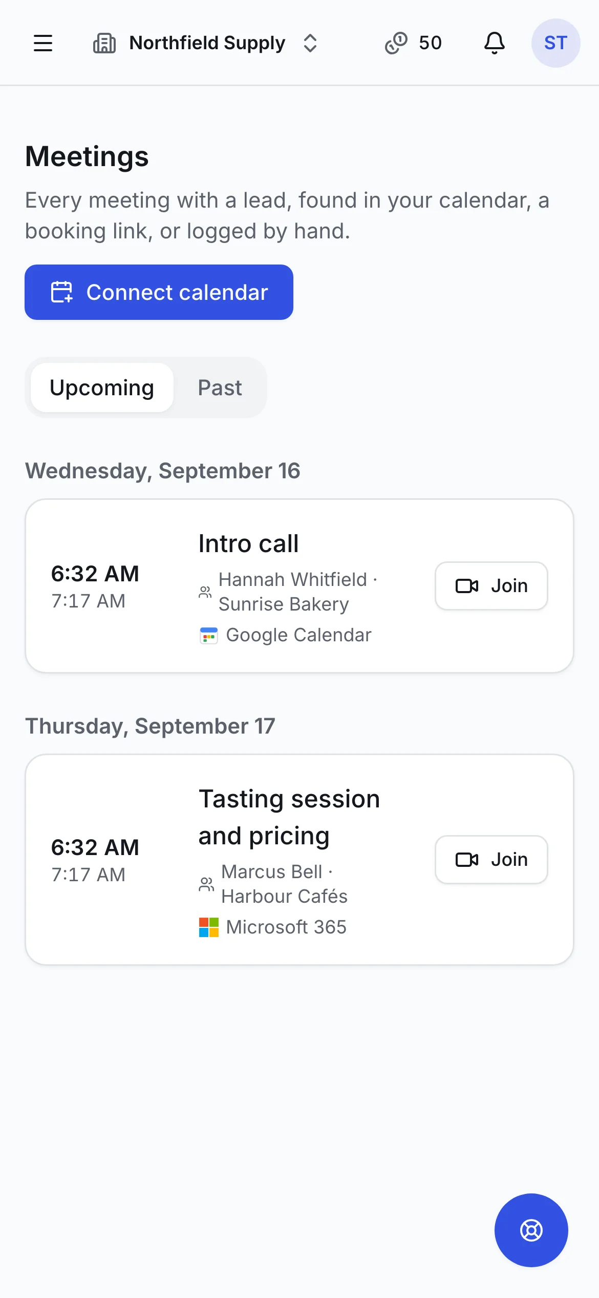 Meetings, found for you on a phone